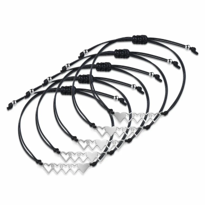 For Friend - Thank You For Being A Part Of My Badass Girl Gang String Bracelet