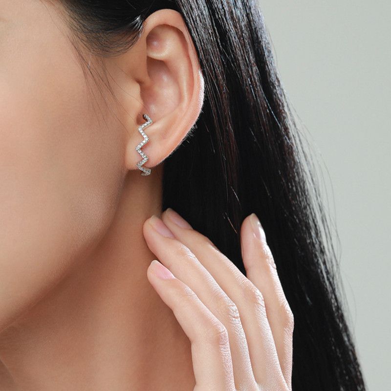 S925 Highs And Lows Earrings