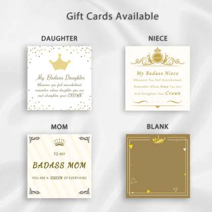 For Daughter - S925 Straighten Your Crown Adjustable Crown Ring