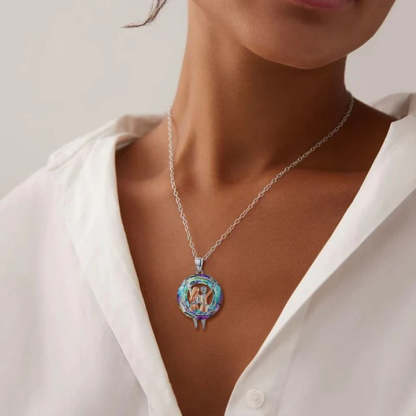 For Friend - S925 Not Sisters by Blood but Sisters by Heart Crystal Good Friend Necklace