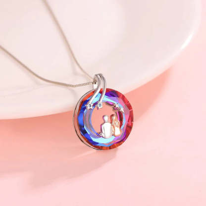 For Love - S925 I Love You Couple Love Star Necklace