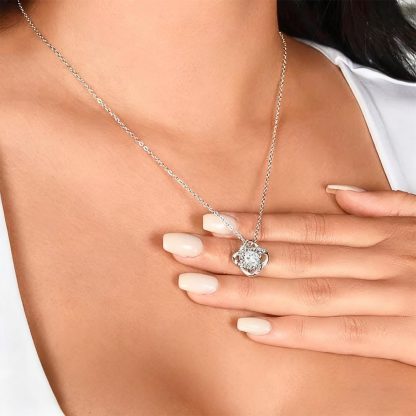 For Bonus Daughter - I'll Always Love You Love Knot Necklace