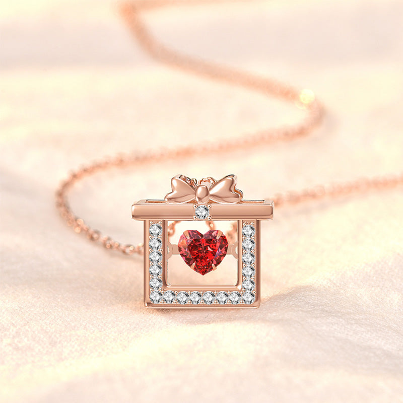 For Daughter-in-law - S925 Marriage Made You Family Love Made You My Daughter Gift Dancing Necklace