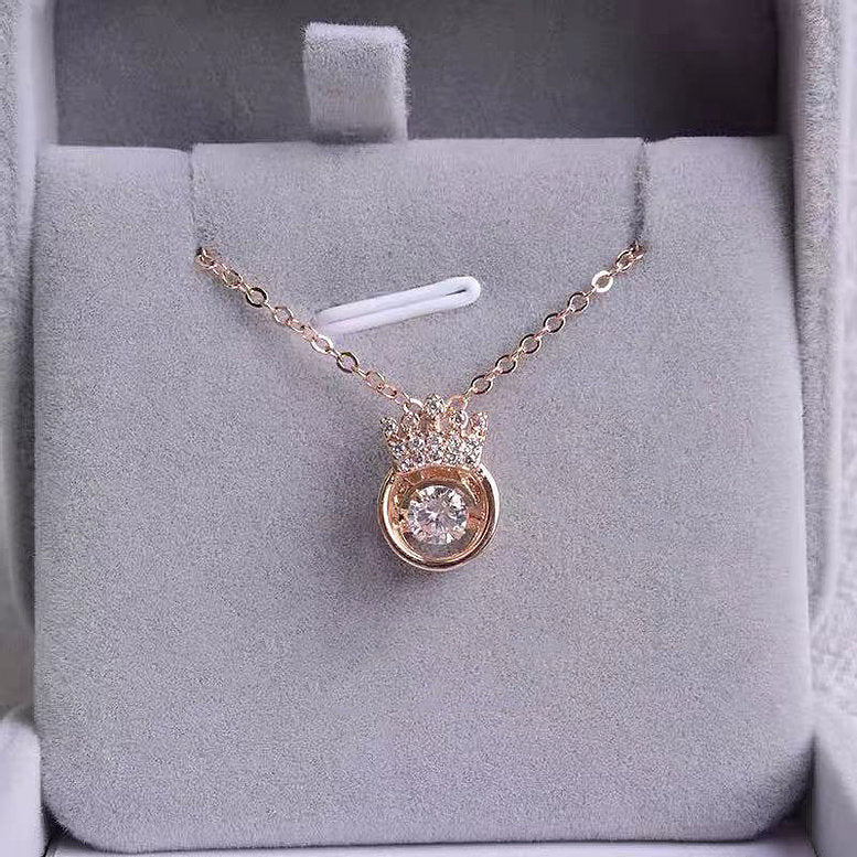 For Friend - Badass Squad Birthstone Crown Necklace
