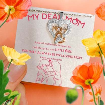 For Mom - My Loving Mom Necklace Mother's Day Gift