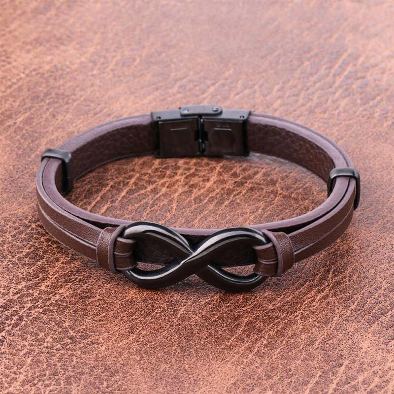For Son - I Love You until Infinity Runs Out Infinity Bracelets