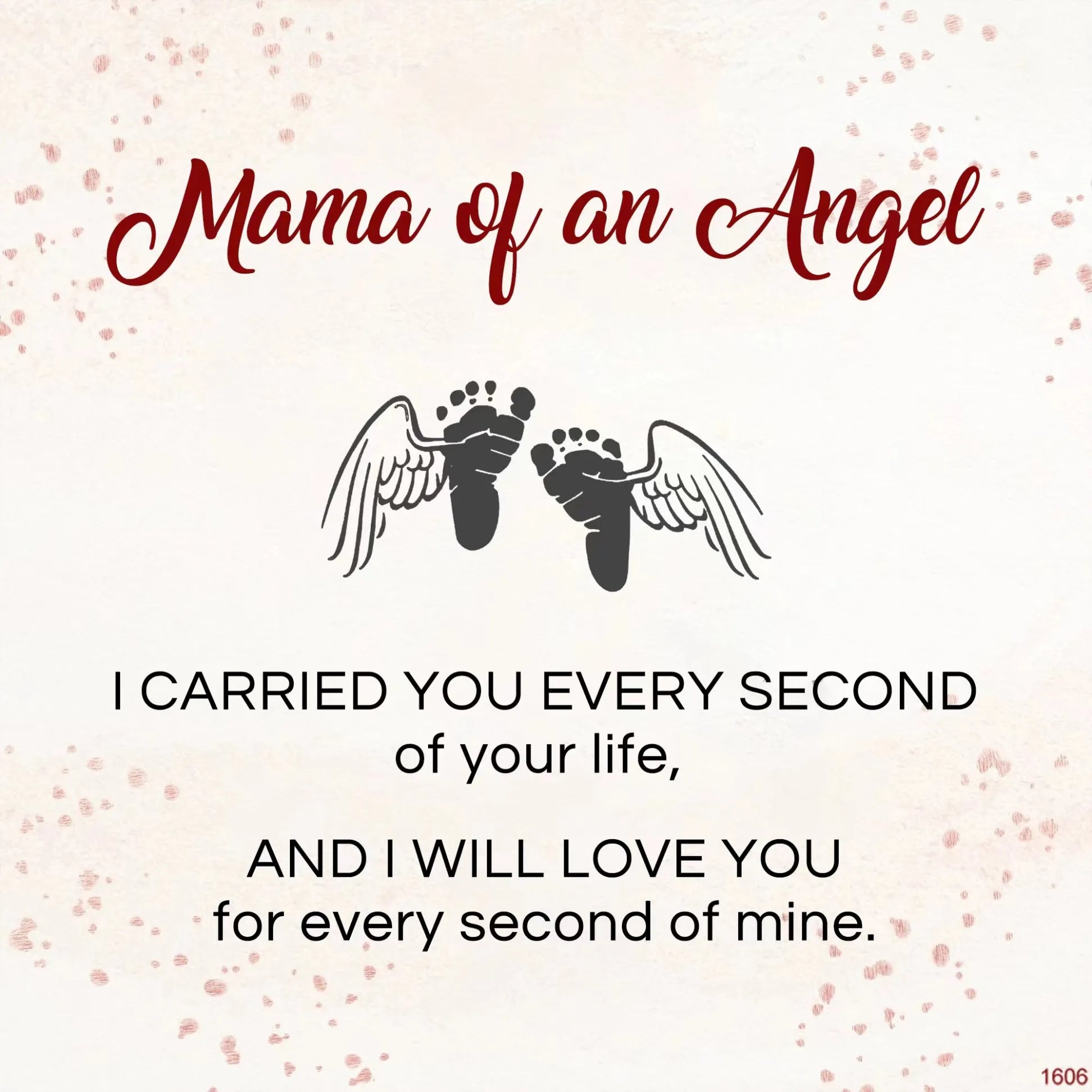FOR MEMORIAL - MAMA OF AN ANGEL WING BRACELET