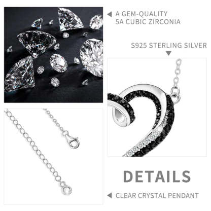 For Memorial - To My Father in Heaven Heart Wings Necklace