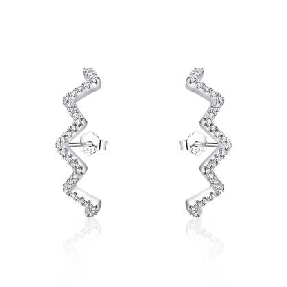 S925 Highs And Lows Earrings