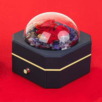 For Love - Golden Rose Necklace