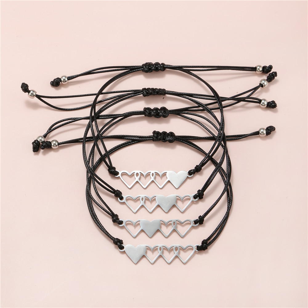 For Friend - Thank You For Being A Part Of My Badass Girl Gang String Bracelet