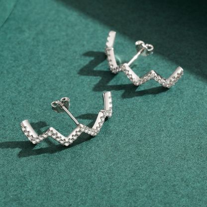 S925 Highs And Lows Earrings