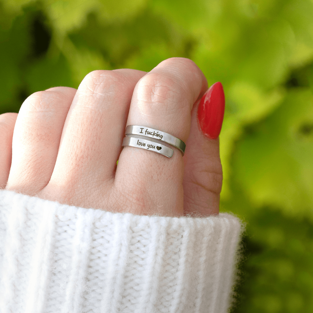 For Love - I Fucking Love You Ring