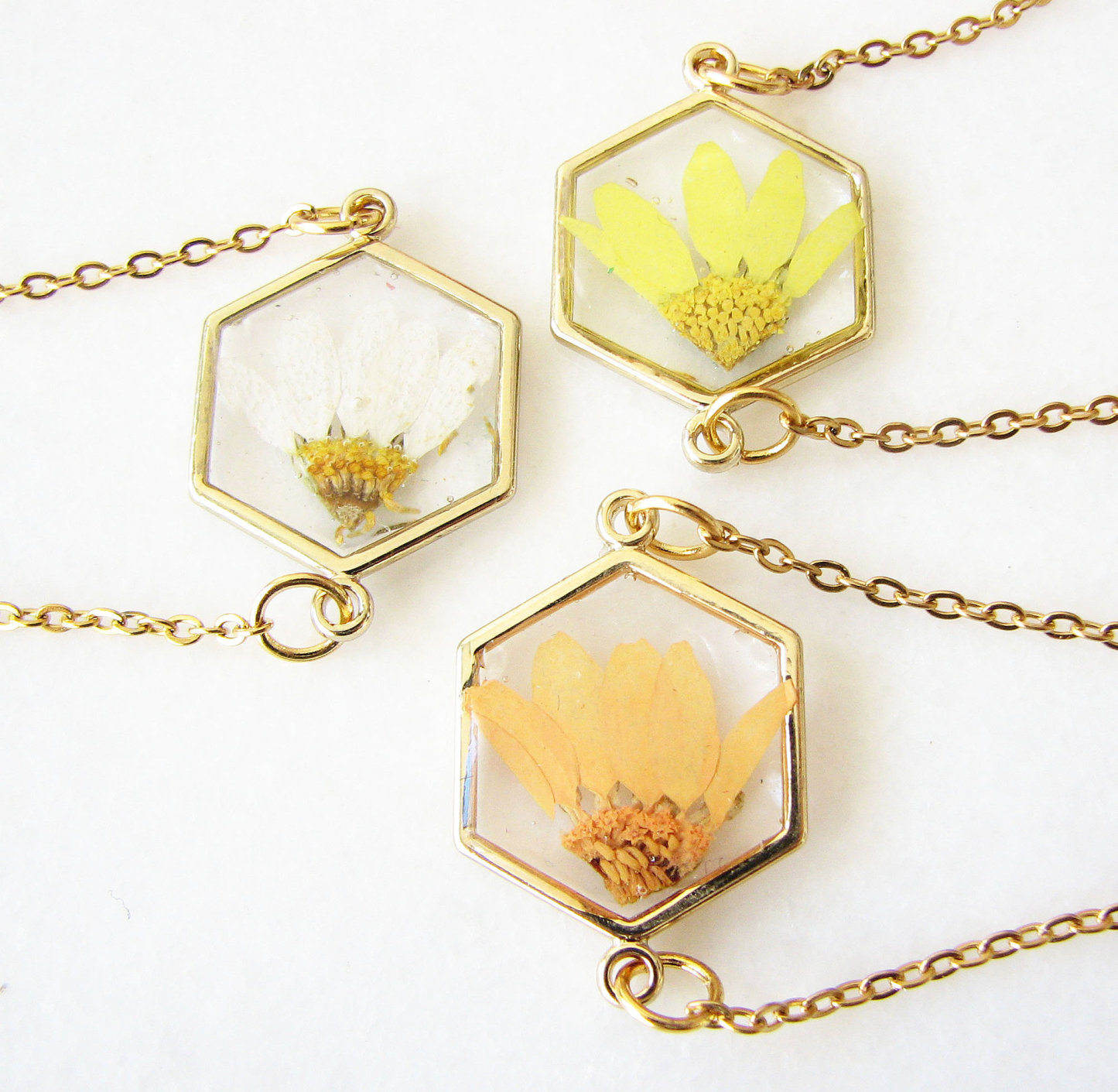 Handmade Dried Flower Birth Flower Bracelet