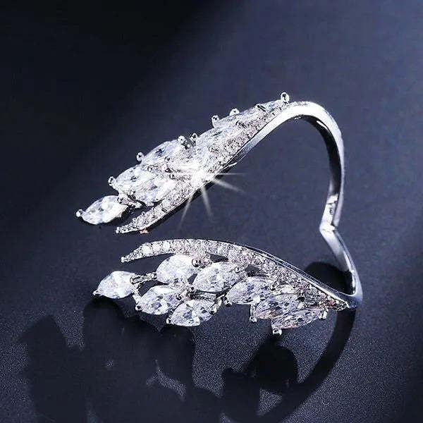 S925 Angel Wings Diamond Jewelry