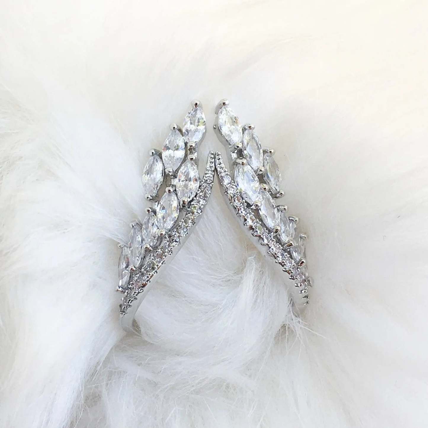 S925 Angel Wings Diamond Jewelry