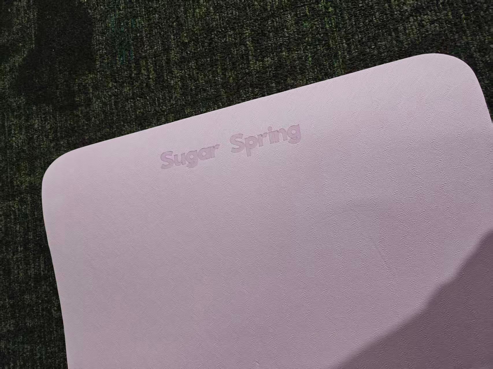 Sugar Spring Yoga Mat in Light Purple