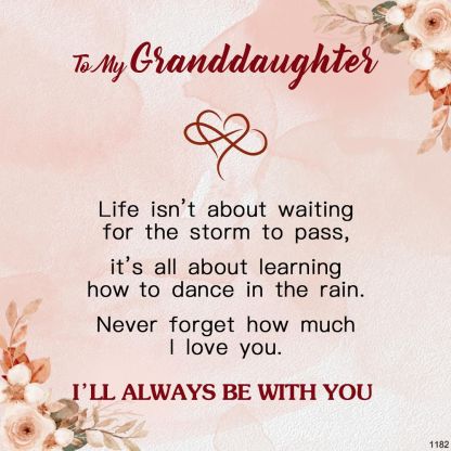 For Daughter/Granddaughter - I’ll Always Be With You Diamond Heart Bracelet