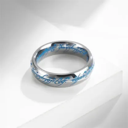 Elvish Ring Glow in the Dark, 1:1 Replica, Magical gift for couples, for boyfriend, or just for yourself (buy two free shipping)