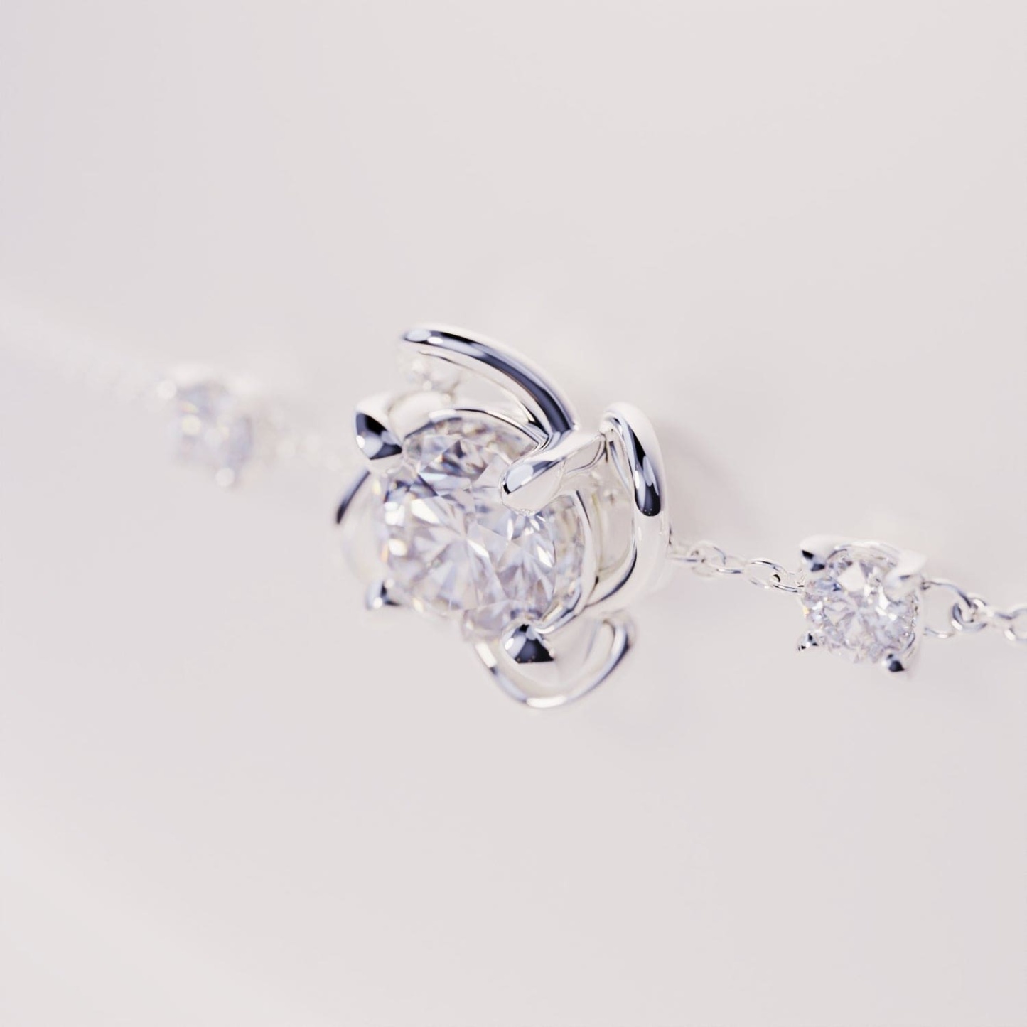 Personalized Birthstone Bracelet - S925 Sterling Silver