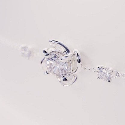 Personalized Birthstone Bracelet - S925 Sterling Silver