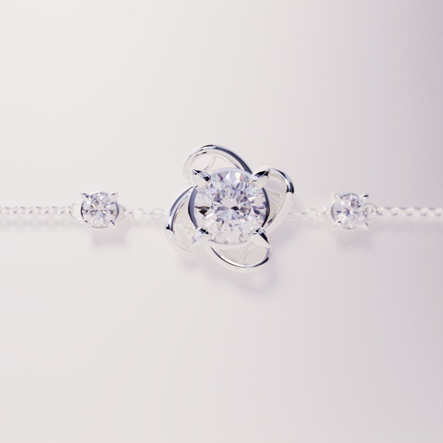 Personalized Birthstone Bracelet - S925 Sterling Silver