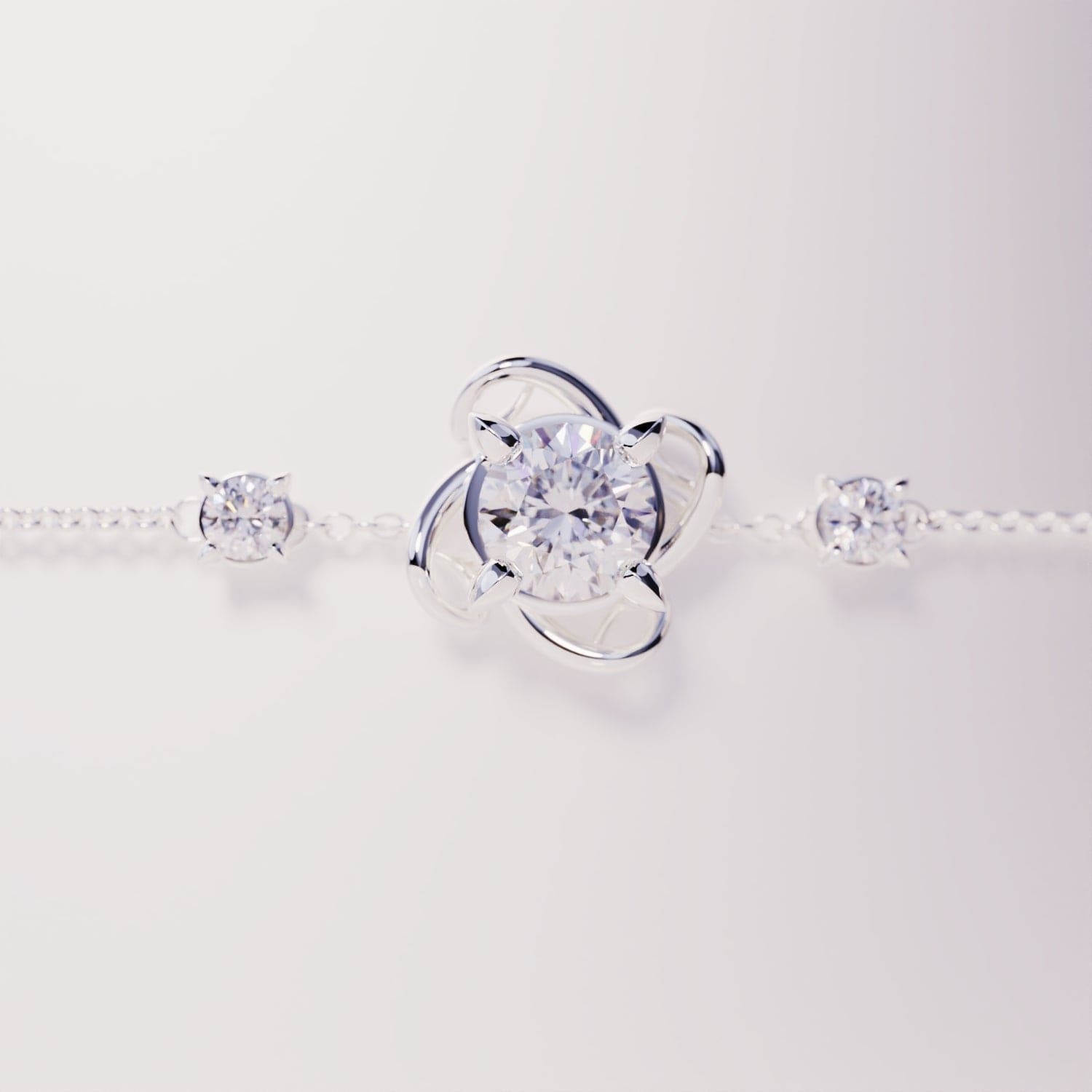 Personalized Birthstone Bracelet - S925 Sterling Silver