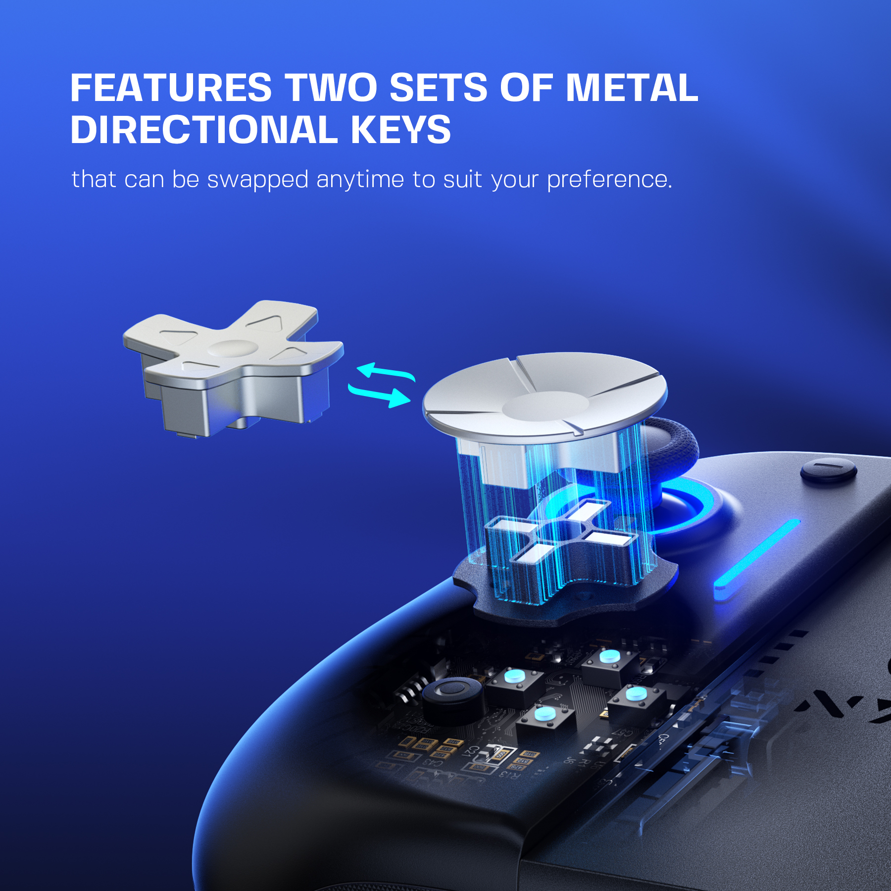 NYXI Hyperion 3 Ultra Wireless HD2 JoyPad for Switch 2 Black