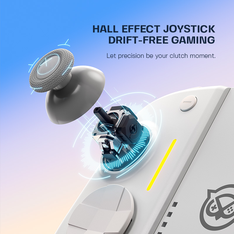 NYXI Hyperion 3 Wireless JoyPad for Switch 2 White