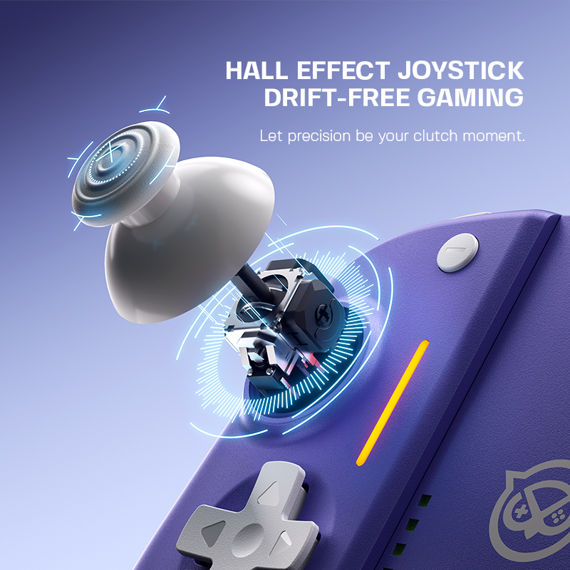 NYXI Hyperion 3 Base Wireless JoyPad for Switch 2 Purple