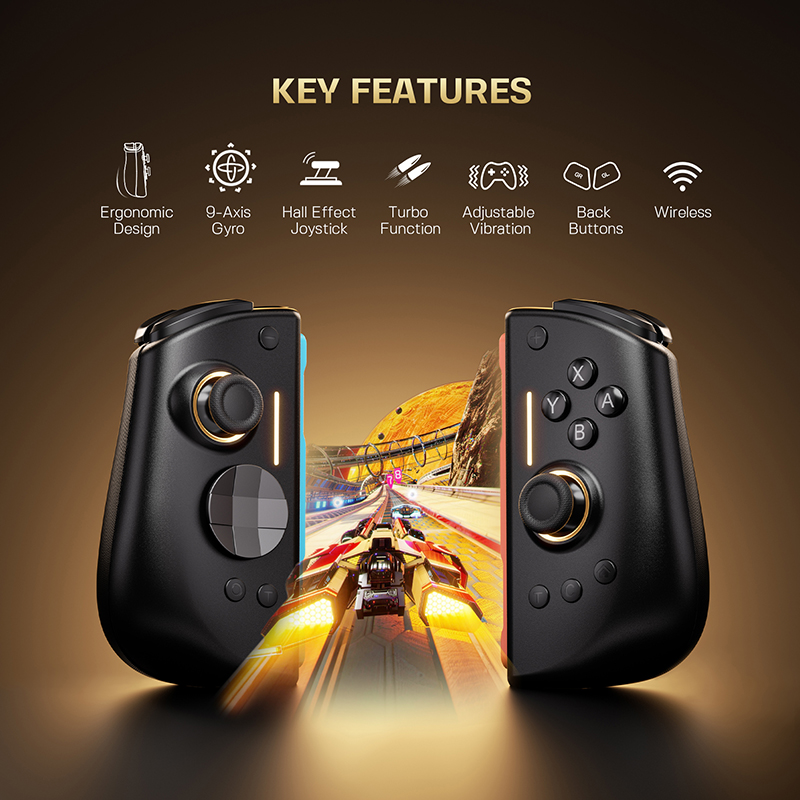 NYXI Hyperion 3 Wireless JoyPad for Switch 2 Black