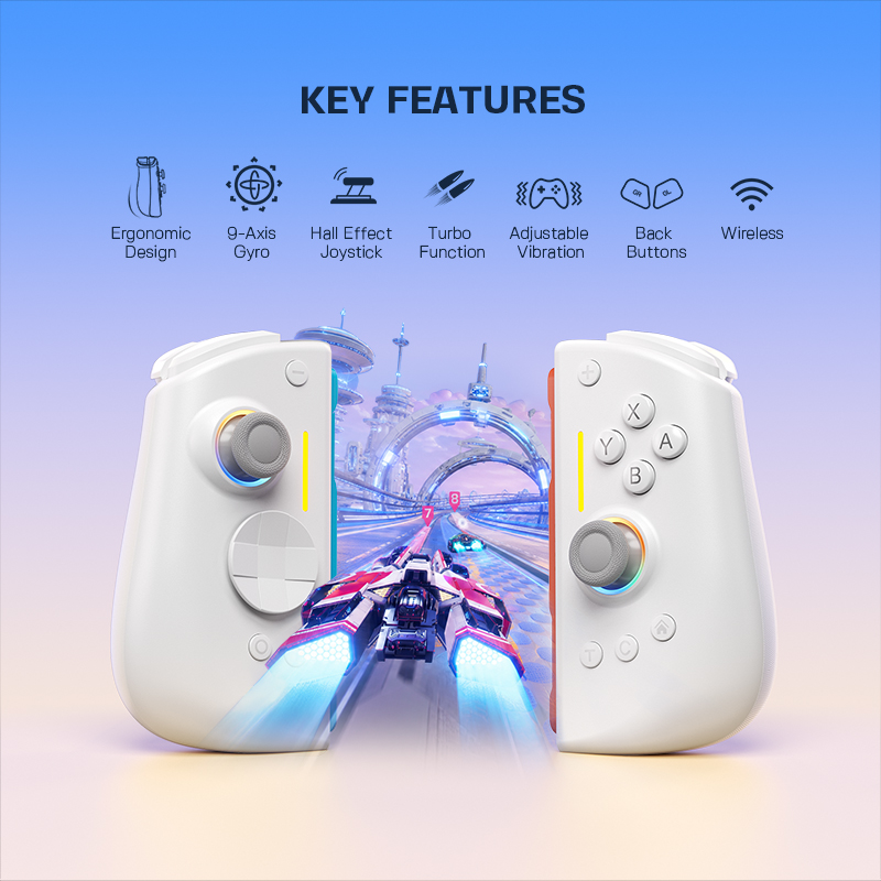 NYXI Hyperion 3 Wireless JoyPad for Switch 2 White