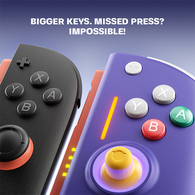 NYXI Hyperion 3 Base Wireless JoyPad for Switch 2 Purple