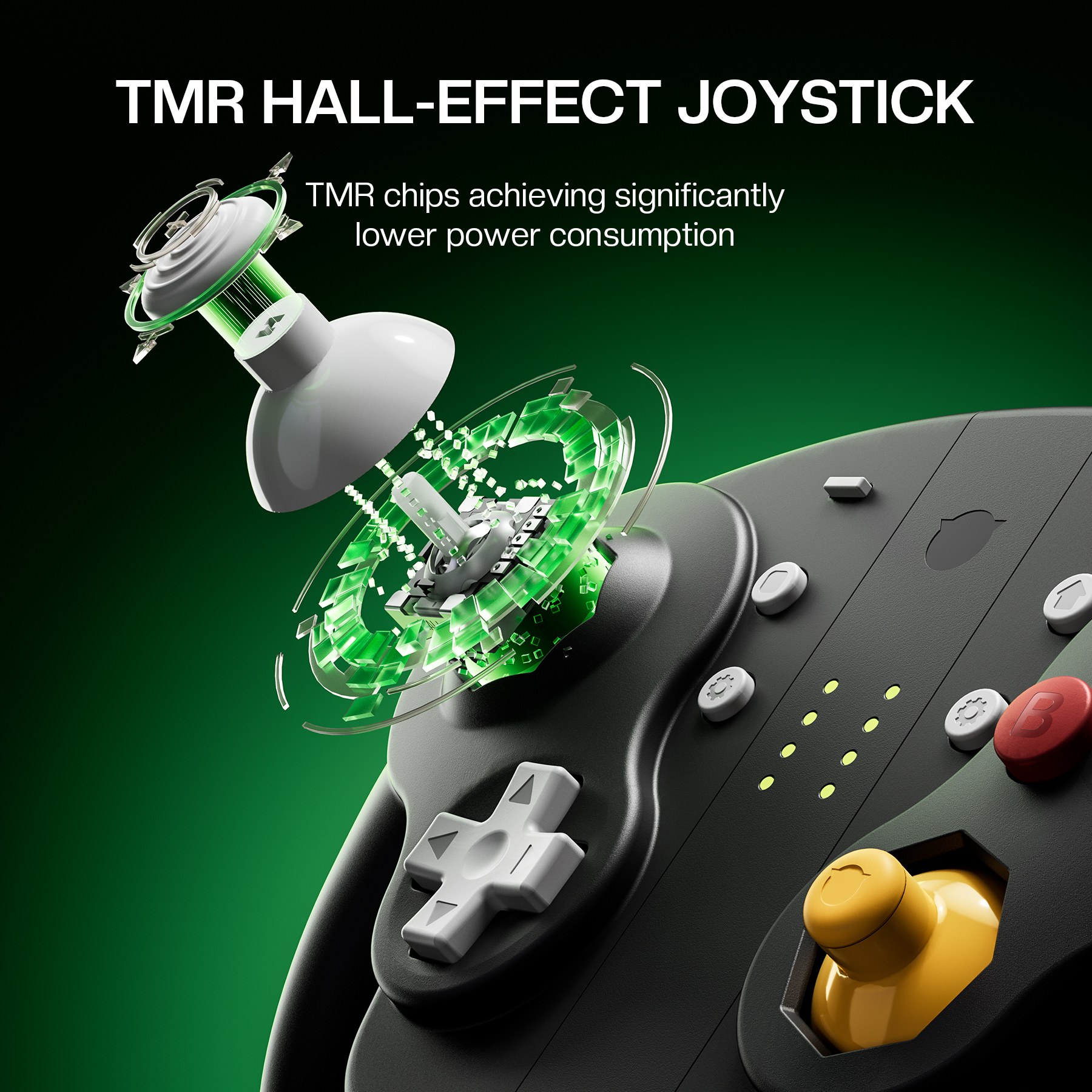 NYXI Wizard 2 TMR Joy-pad Black Special Edition