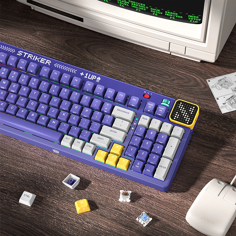 NYXI Striker Retro Mechanical Keyboards