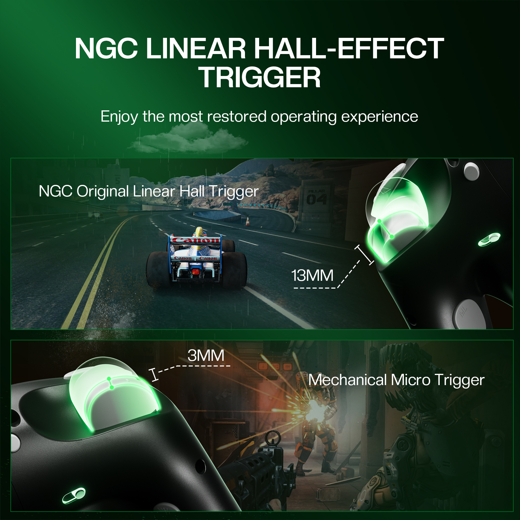 NYXI Wizard 2 TMR Joy-pad Black Special Edition