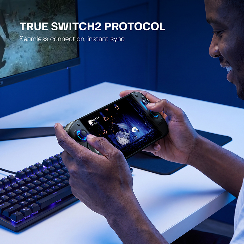 NYXI Hyperion 3 Ultra Wireless HD2 JoyPad for Switch 2 Black
