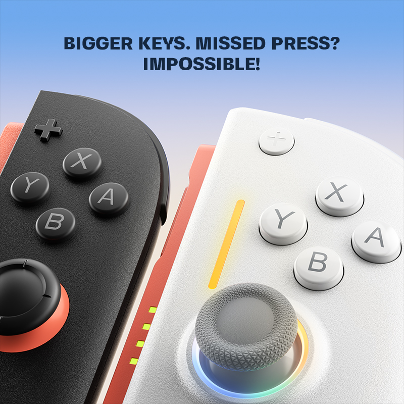 NYXI Hyperion 3 Wireless JoyPad for Switch 2 White