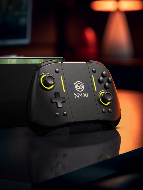 Nyxi_official - NYXI Hyperion controller offers precision control,  ergonomic design, and customizable features, ensuring you're always in  command of your gameplay！ Keep those adventures going strong and game on!  🕹️ #Nyxi #nyxigaming #