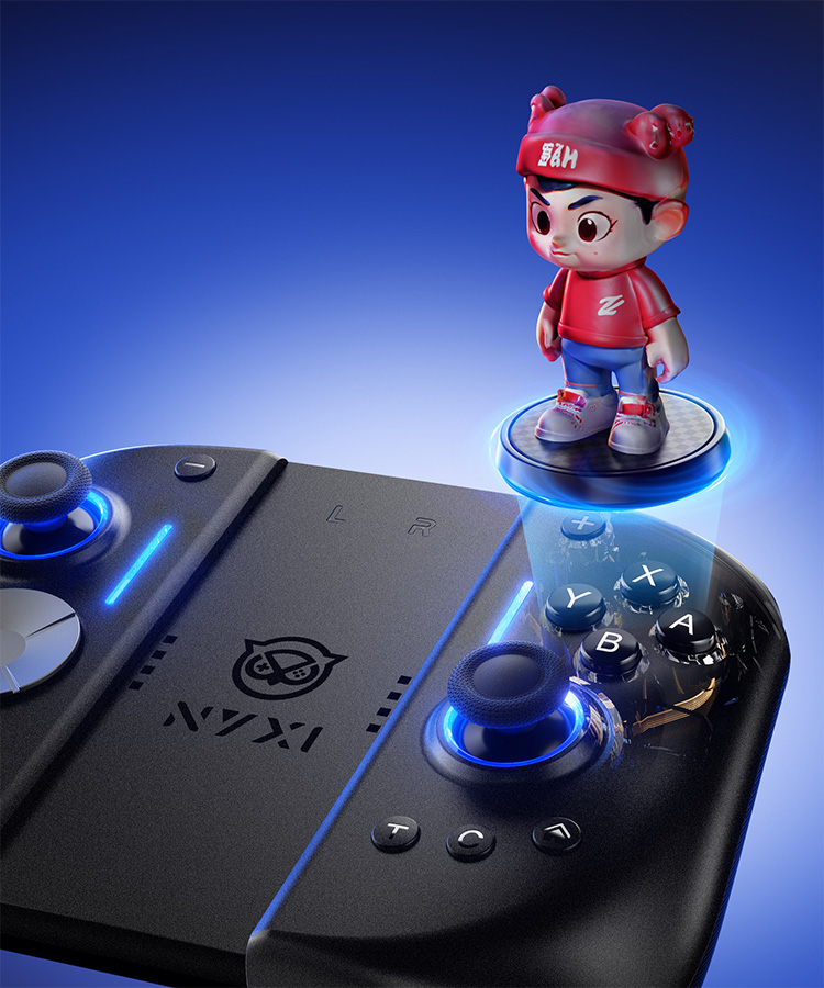 NYXI Hyperion 3 Ultra Wireless HD2 JoyPad for Switch 2 Black