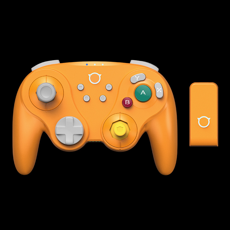 Spice Orange Wireless Controller For Nintendo Gamecube Console