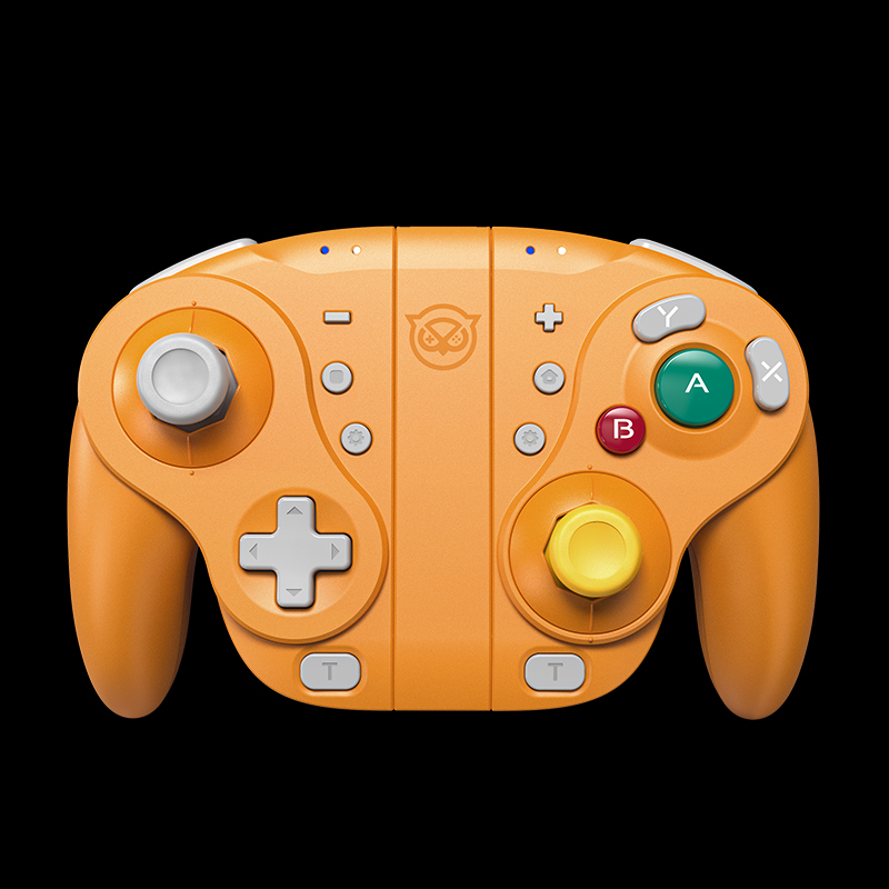  NYXI Wizard Spice Orange Style Wireless Joy-pad for Switch/Switch OLED