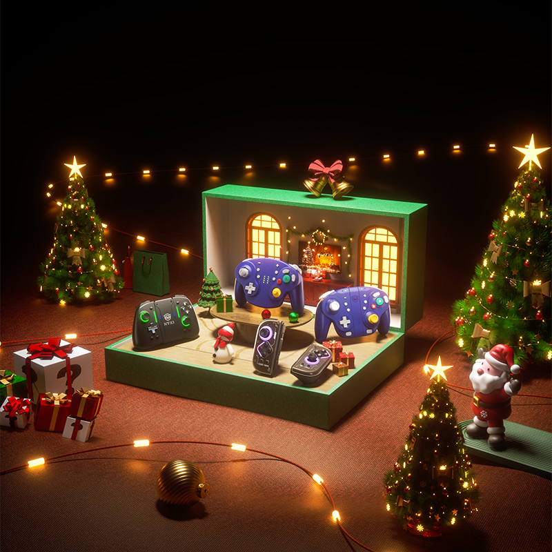 NYXI Christmas Switch Joy-Pad Surprise Box