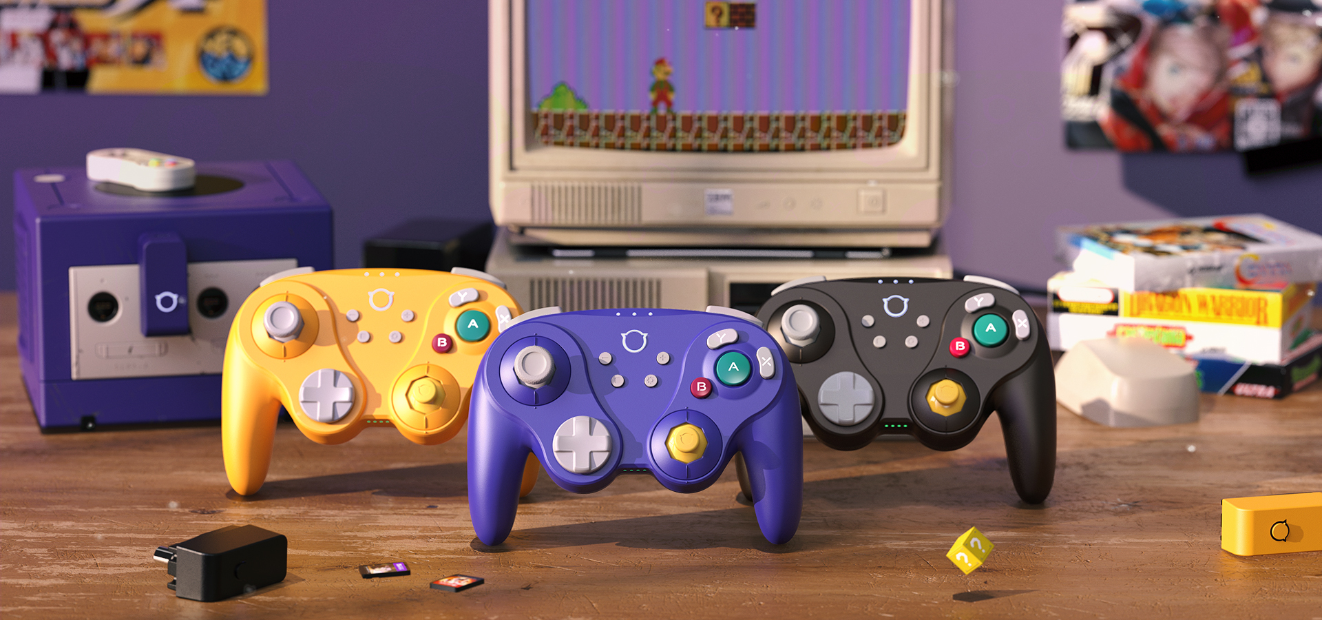 NYXI Warrior Bluetooth Gamecube Controller