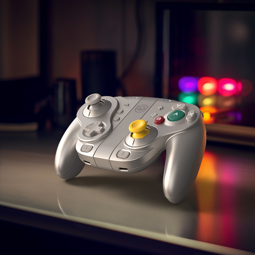 NYXI Wizard Platinum Style Wireless Joy-pad  for Switch/Switch OLED