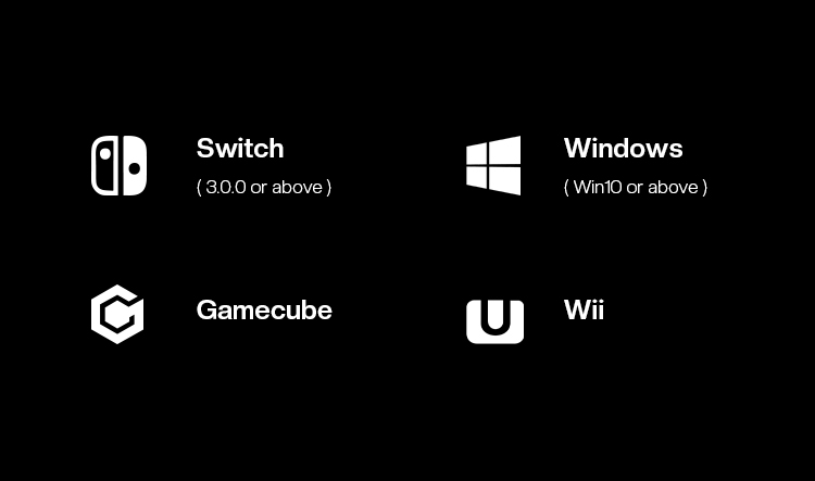Ultra Compatibility For Gamecube,windows,switch,wii