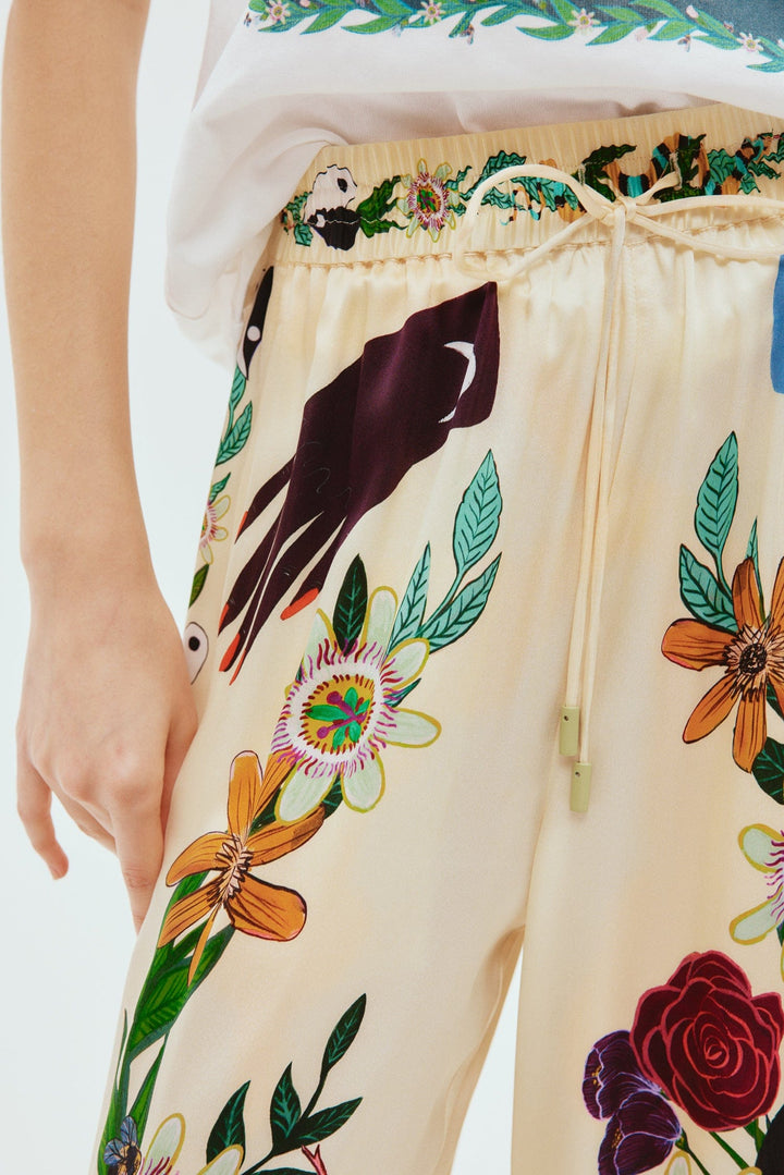 Oversized  Flower Shirt And Pants