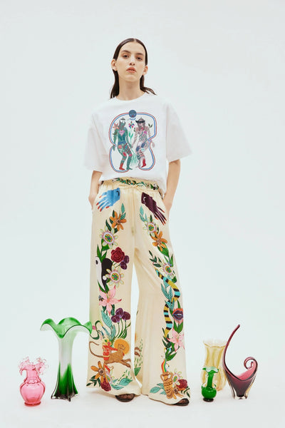 Oversized  Flower Shirt And Pants