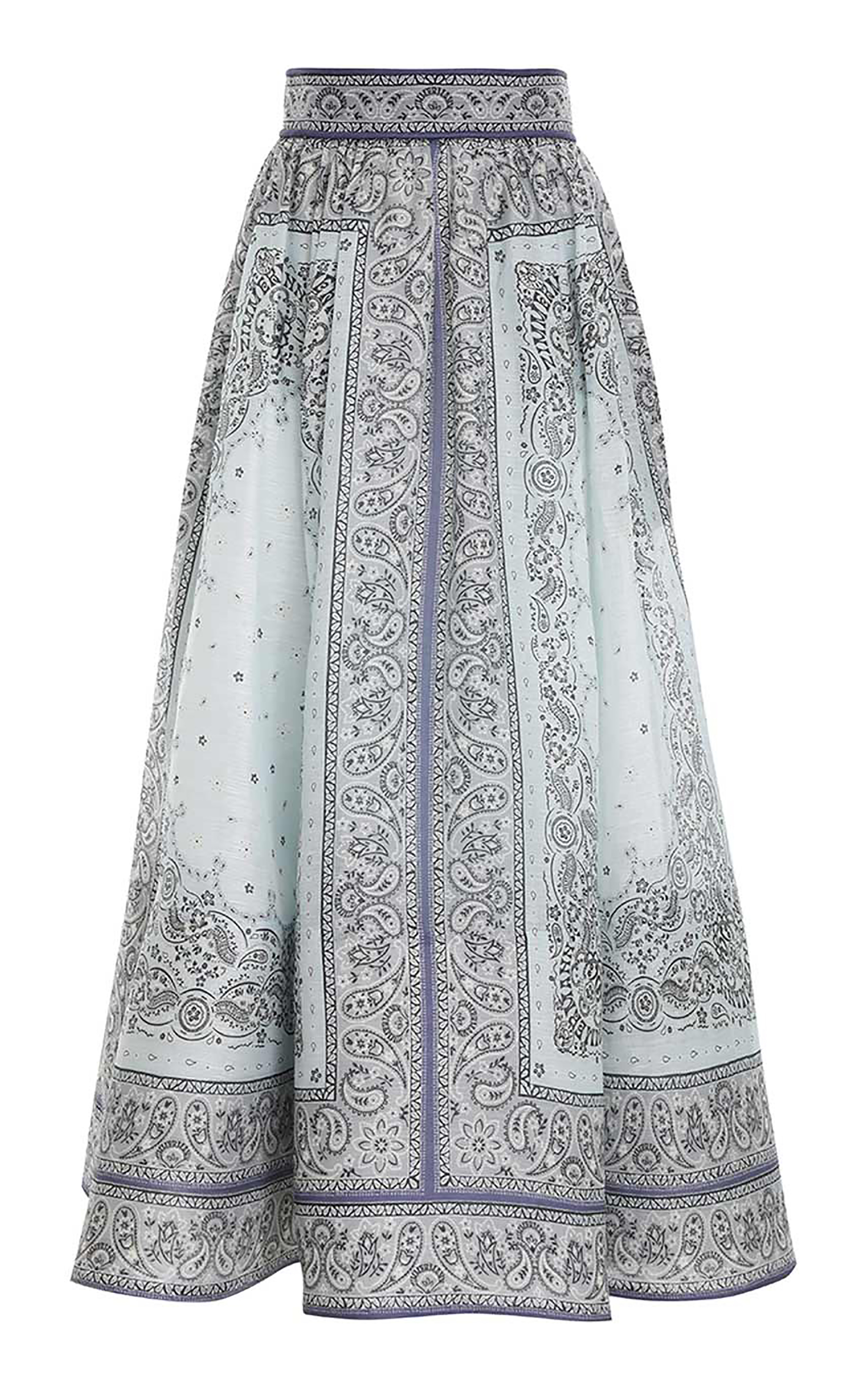 Vintage Print Vacation Style Midi Dress