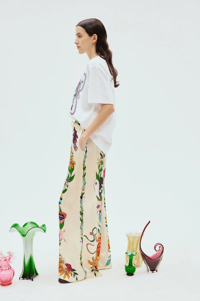 Oversized  Flower Shirt And Pants